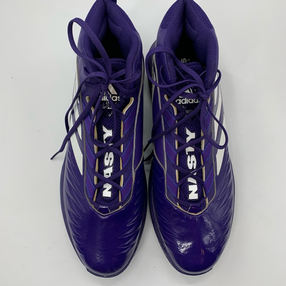 Adidas Men's Nasty Torsion 2e Football Blue Athletic Shoe Men 16 - Picture 3 of 8